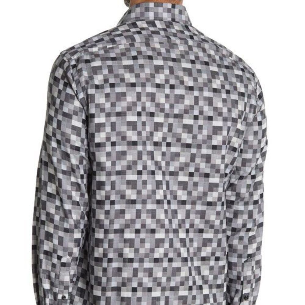 Thomas Dean Performance Cotton‎ Button-Front Long… - image 3